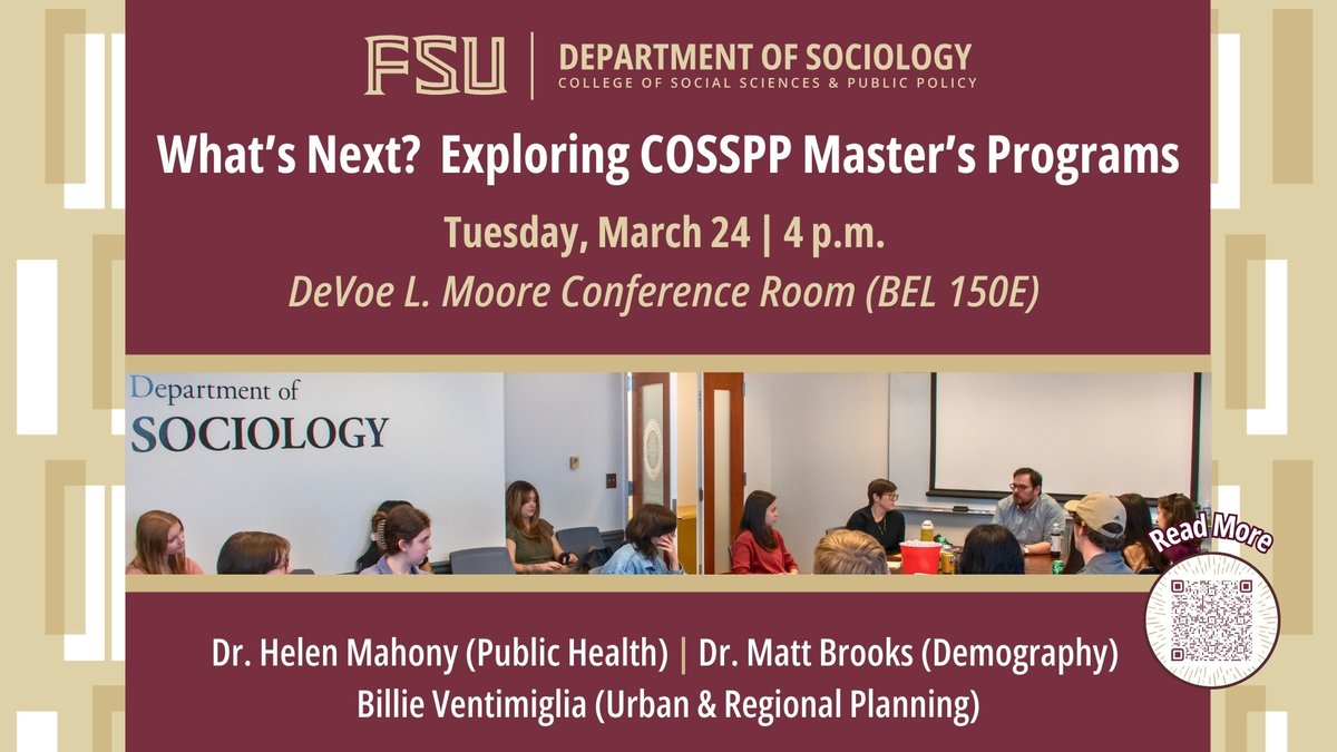 FSU Sociology tweet media