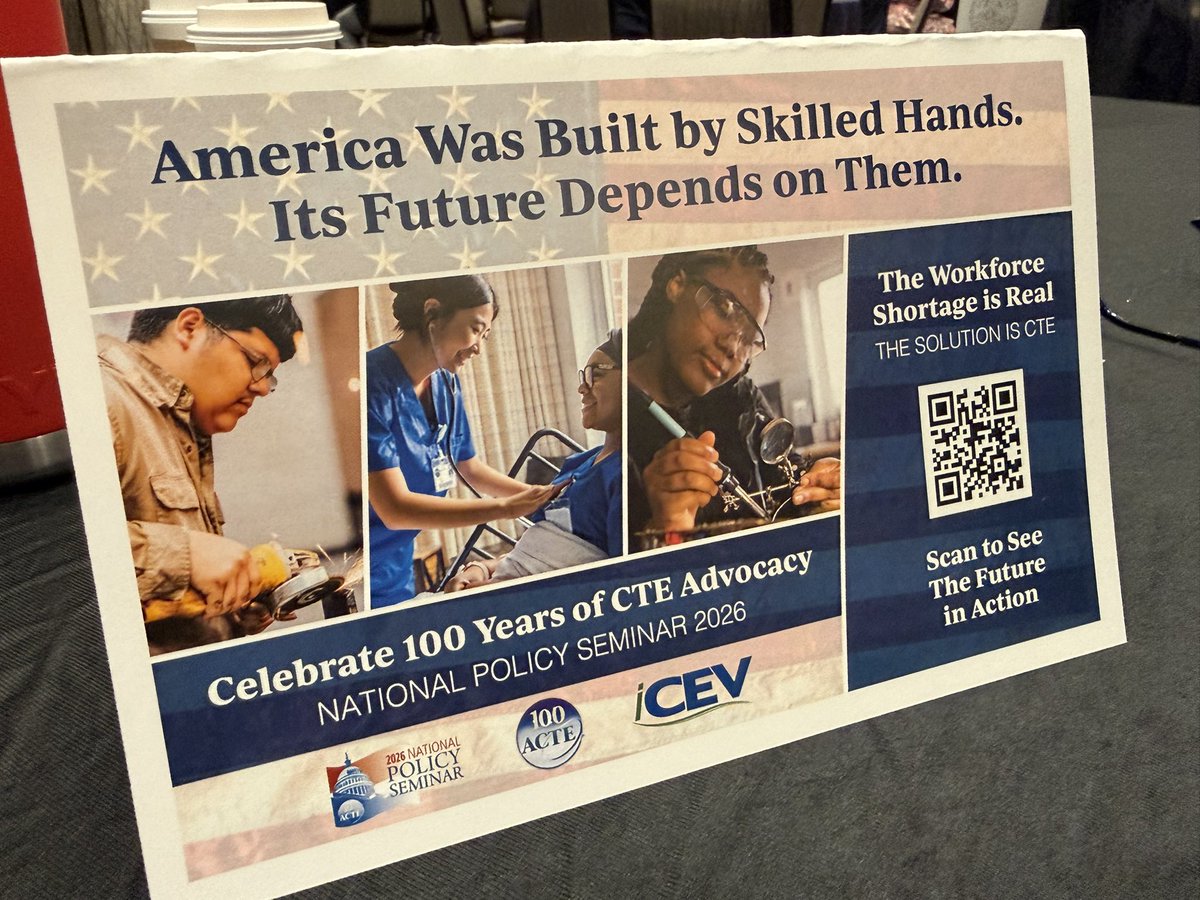 MrsJWillett's tweet photo. Excited to be attending the ACTE National Policy Seminar in Washington, D.C. this week! Taking advantage of the opportunity to advocate for CTE with law &amp; policy makers &amp; government officials to protect the programs that make America great! 
@CTEforNC @NcacteE @CTEWorks https://t.co/gOnWO9fqUJ