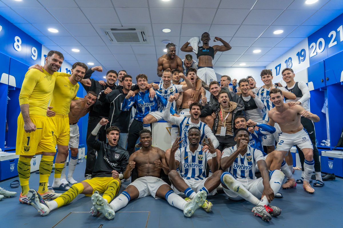 Victoria muy importante delante de nuestra gente 🏟️➕3️⃣

¡Vamos a por más esta semana, <a href="/CDLeganes/">C.D. Leganés</a>! 🤍💙🥒🔜#MálagaLeganés