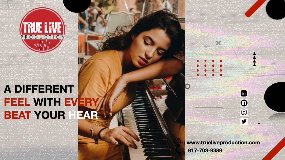 The varying bass and fluctuation in the volume levels of an instrumental beat trigger the activeness within you.

At True Live Production, we give attention to our instrumental beats to give you an experience to enjoy.

Click now: trueliveproduction.com

#musiclovers #artists