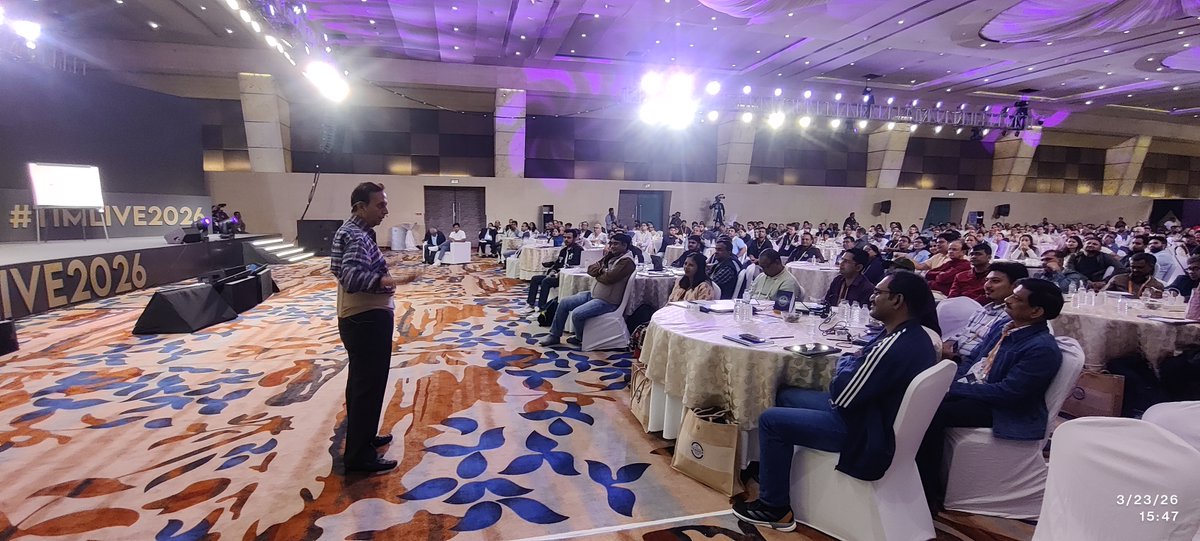 NeoTrader25's tweet photo. Grateful to Vishal Malkan for inviting Dr. C. K. Narayan to Trader in Me Live 2026 π
#NeoTrader #TraderInMe #Trading
Disclaimer: Investments in securities market are subject to market risks. Please read all related documents carefully before investing. https://t.co/NaIg2LqfEY