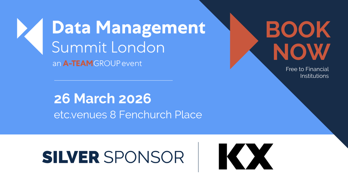 DataMgmtInsight's tweet image. We're pleased to welcome KX as Silver Sponsor of Data Management Summit London, coming up this Thursday, 26 March!

Register now; space is limited: eu1.hubs.ly/H0sRK360

#DMSLondon #DataManagement #Data #AI