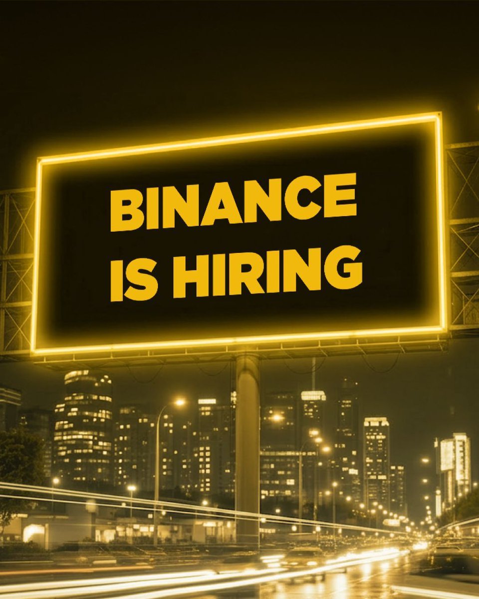 Binance tweet media
