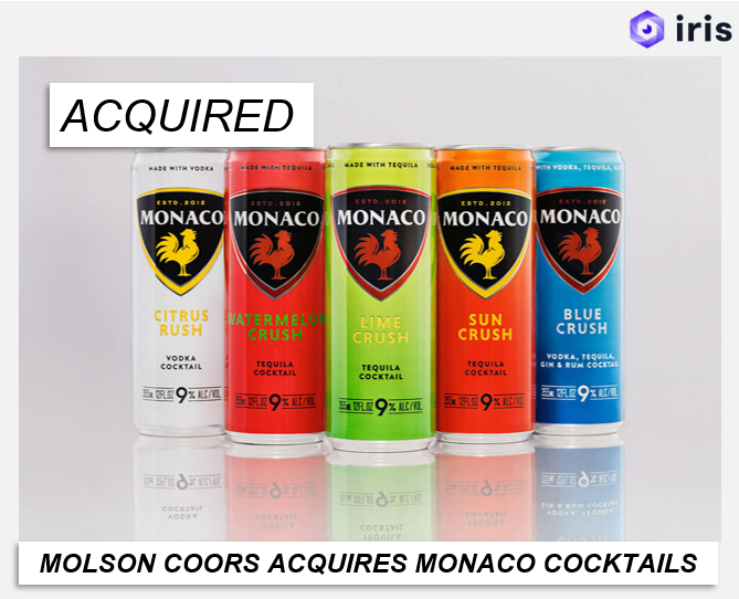 MOLSON COORS ACQUIRES MONACO COCKTAILS Molson Coors is acquiring Atomic ...