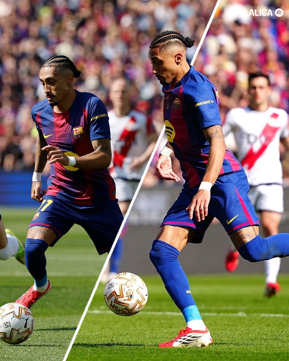 LaLigaEN's tweet photo. Is there anything Raphinha can't do? 🤩 https://t.co/hfEFzCPXQ2