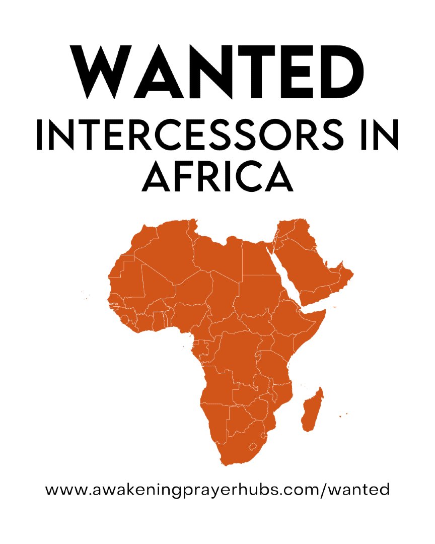 propheticbooks's tweet image. I am looking to raise up WATCHMEN, INTERCESSORS, and PRAYER WARRIORS in AFRICA.
If you are an intercessor in AFRICA and feel called, visit awakeningprayerhubs.com/wanted/

#Africa #Intercessors #PrayerWarriors #Watchmen #Intercession #AwakeningPrayerHubs #Revival