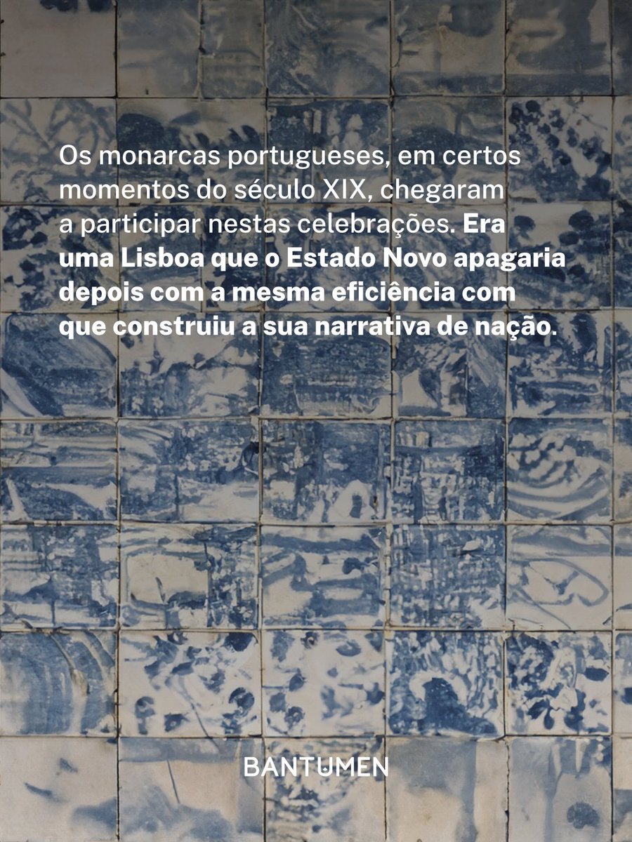 BANTUMEN's tweet photo. No século XVI, um em cada cinco lisboetas era negro. Havia um bairro africano, o primeiro e único da Europa, onde se falavam línguas de Angola e se celebrava a coroação dos reis do Congo.

Chamava-se Mocambo. Hoje chama-se Madragoa

🔗: https://t.co/r8Vz35LJId https://t.co/F3moWqcsxU