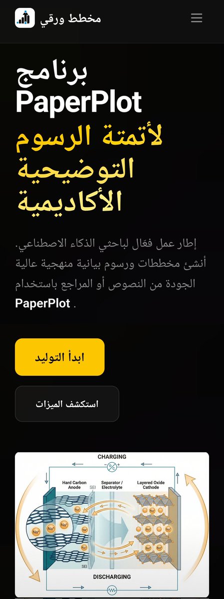 إذا كنت باحث أو طالب دراسات عليا… هذا كنز لك 📚👀

تخيل تكتب فكرة… وهو يحولها مباشرة إلى مخططات ورسوم بيانية أكاديمية بجودة احترافية🔥

هذا بالضبط اللي يقدمه PaperBanana

من نص أو مراجع إلى Visuals جاهزة للنشر

جرّبه:
paperplot.org