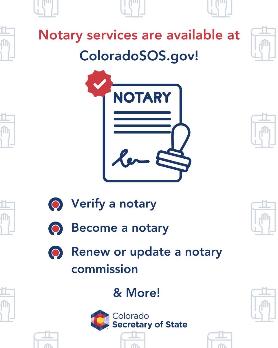 Colorado Secretary of State's Office tweet media