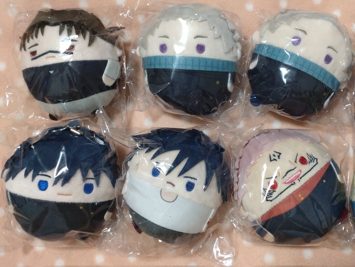 sakuya_io's tweet photo. 【譲渡/交換】呪術廻戦 渋谷事変 懐玉・玉折 くるみたぴぬい 渋谷事変 懐玉・玉折 ふわコロりん
譲→脹相 ★伏黒 ★狗巻 ●真希 ●宿儺
求→定価+送料 くるみぴた五条虎杖
固定 ぬいくじ各賞五条
脹相は1弾特典/ぬいくじ五条
★は●/3.4枚目を含めて
他は1点〜可能
お気軽にリプください！ https://t.co/dNc5fT6wzj