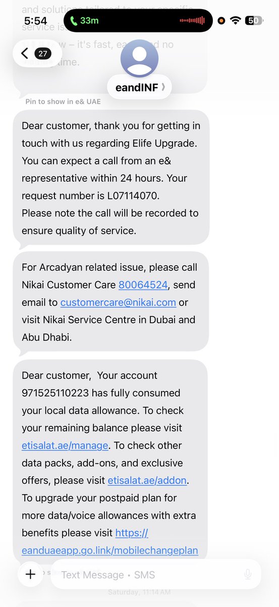 Varunkatti13's tweet photo. I have spent roughly four hours on call with these guys! Everyone just passes the ball and they really do not want to solve a problem. They just want to do their job. I'm sorry its frustrating! @tdrauae &amp; @eAndUAE https://t.co/UY8ysNc3bx