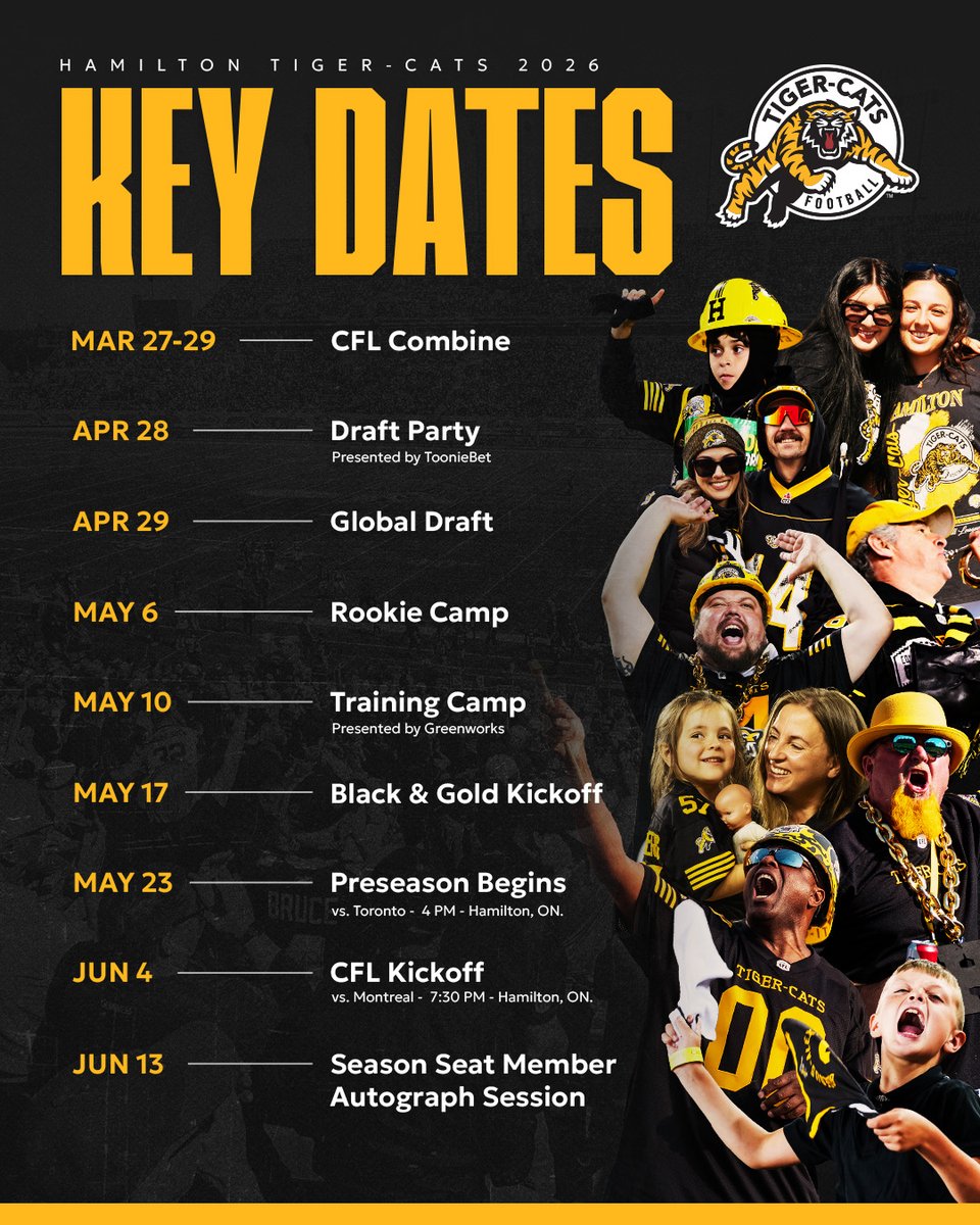 Hamilton Tiger-Cats tweet media