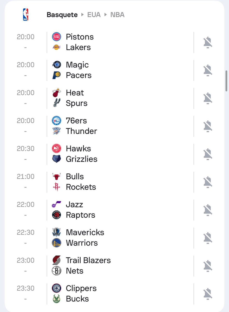 Voltando a mexer mais aqui depois de muito tempo pessoal

Já fizeram alguma bet nos jogos de hoje da NBA? 👇🏻