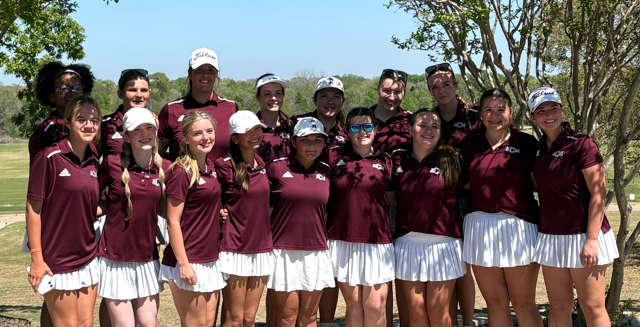 GolfAmc's tweet photo. Lady Tigers host @ PCCC! ⛳️

JV team was led by Natalie McCoy’s PB- 97 👏

Varsity placed 11th as Chloe Nguyen led w/ a 179 (chip-in eagle on #1) &amp; freshman Briley Norman posted a 186(PB - 90 in round 2)! 📈

🔦Spotlight: Marlie Kutzenberger’s HOLE-IN-ONE on #4 @ Pebble Creek! 🏌️‍♀️ https://t.co/xTdt6UBibR