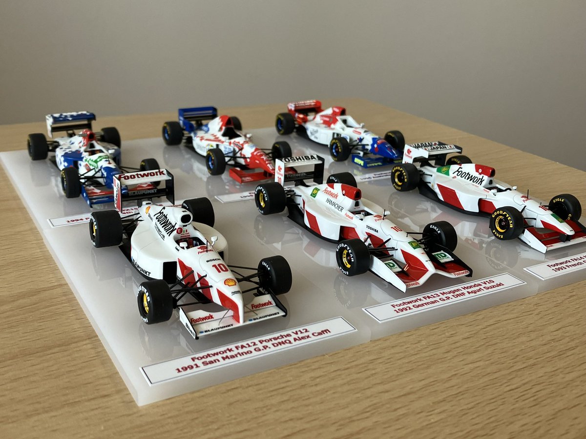AQILnGYPei3XbJQ's tweet image. #Footwork
1/43 フットワークF1 1991-1996
便乗です☺️