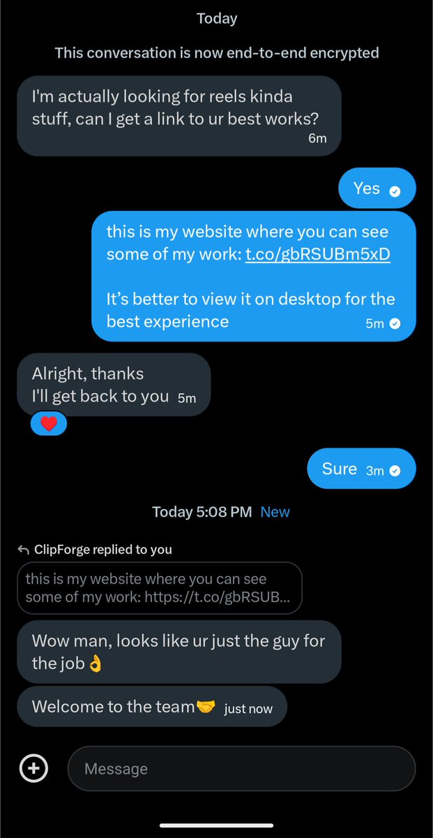 Bilalgoldwyn's tweet image. You're just the guy for the job🤝

Just closed another client who needed top tier Reels. If your content needs a refresh, my DMs are always open.

#videoeditor