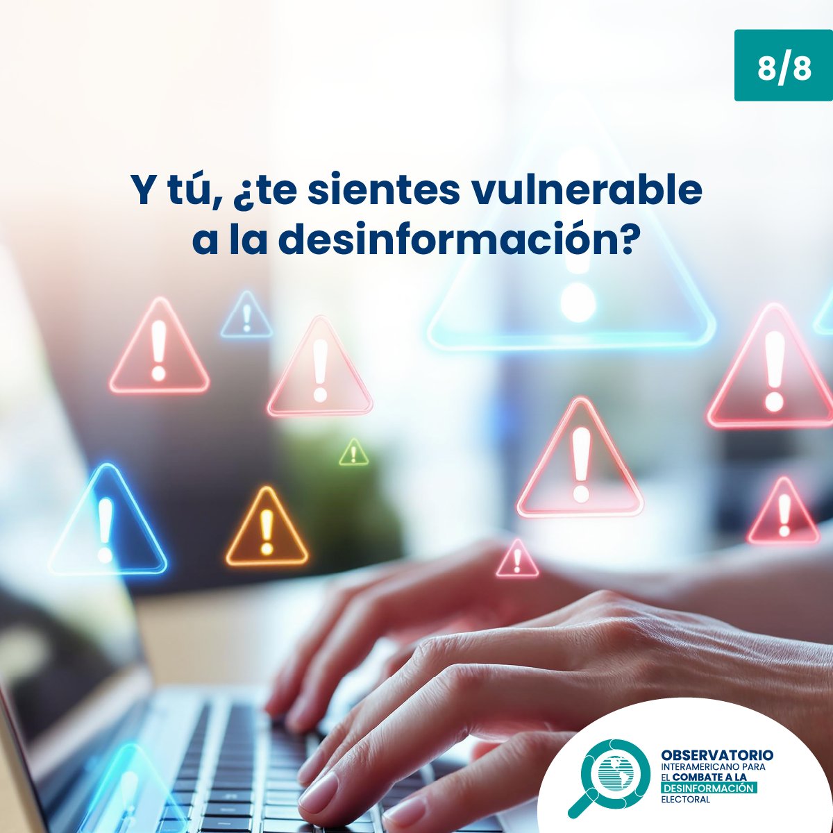 Obs. Int. para Combate a Desinformación Electoral tweet media