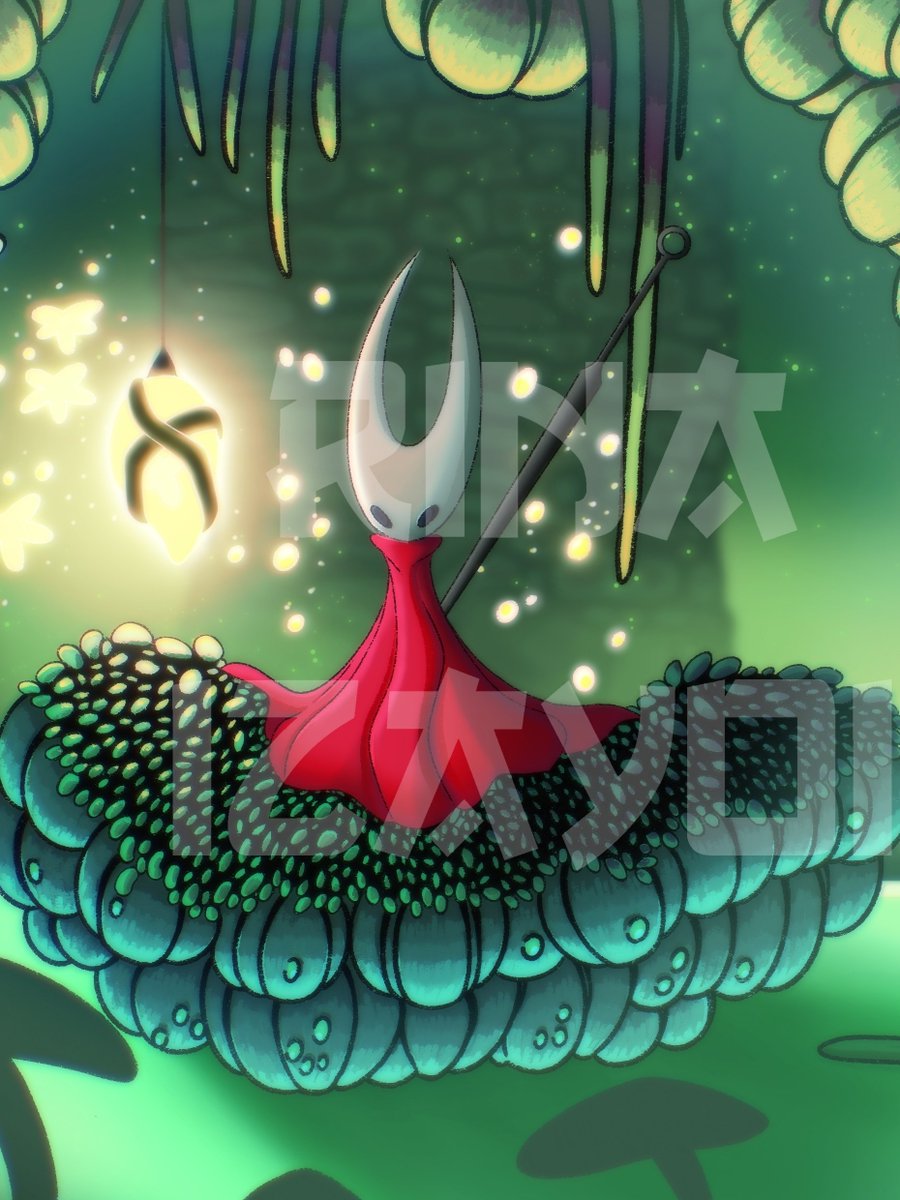 🪡~Desde la Gruta del Musgo a La Médula. Desde los Muelles Profundos al Páramo Gris. Ella asciende sin pausa ni tregua. Hasta cumplir su destino. Promete seguir.~🪡

#illustration #HollowknightHornet #SilkSong #silksongfanart #digitalart