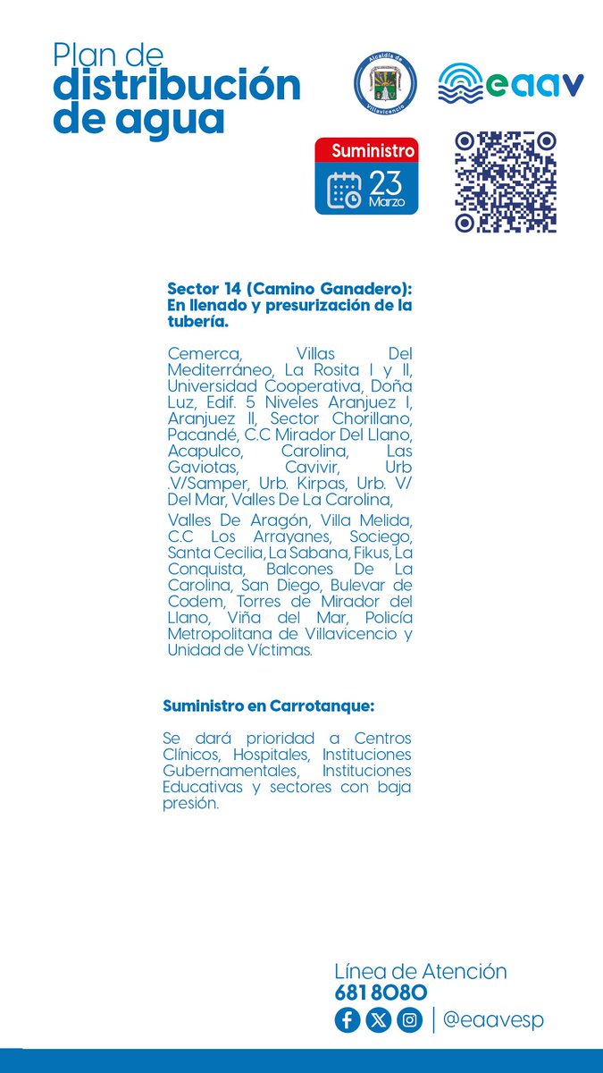 Acueducto de Villavicencio tweet media