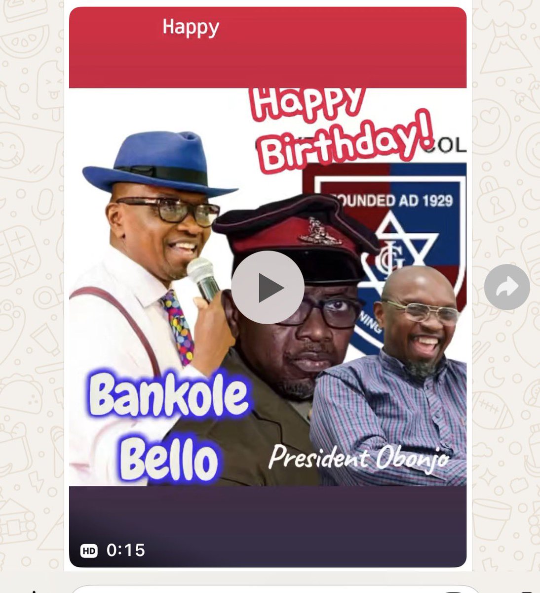 BBB King tweet media