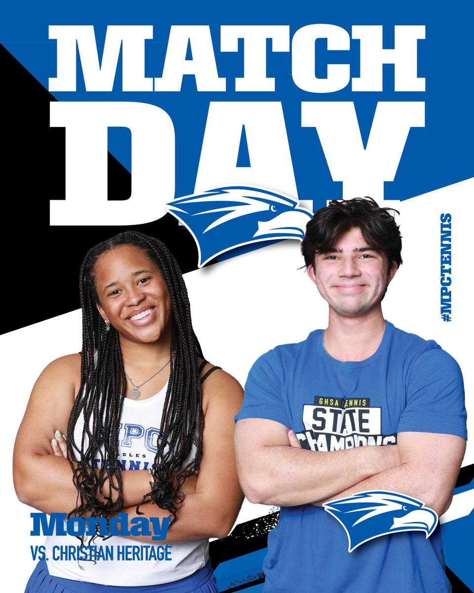 MPCAthletics's tweet image. The varsity #MPCtennis teams are at home today!

vs. Christian Ridge @ 4:00 p.m.

#MPCWAY | #FunToWatch