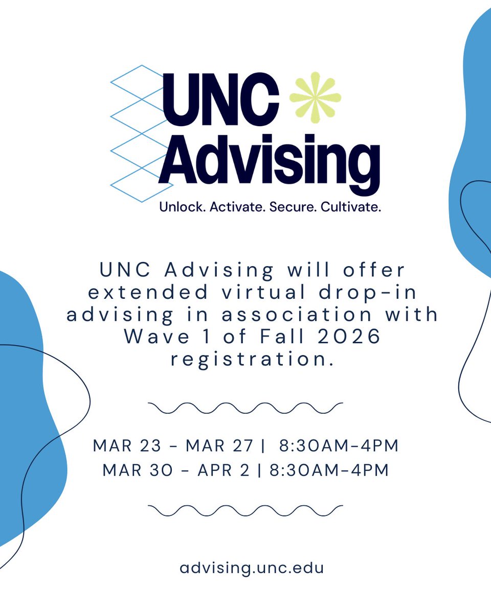 UNC Advising tweet media