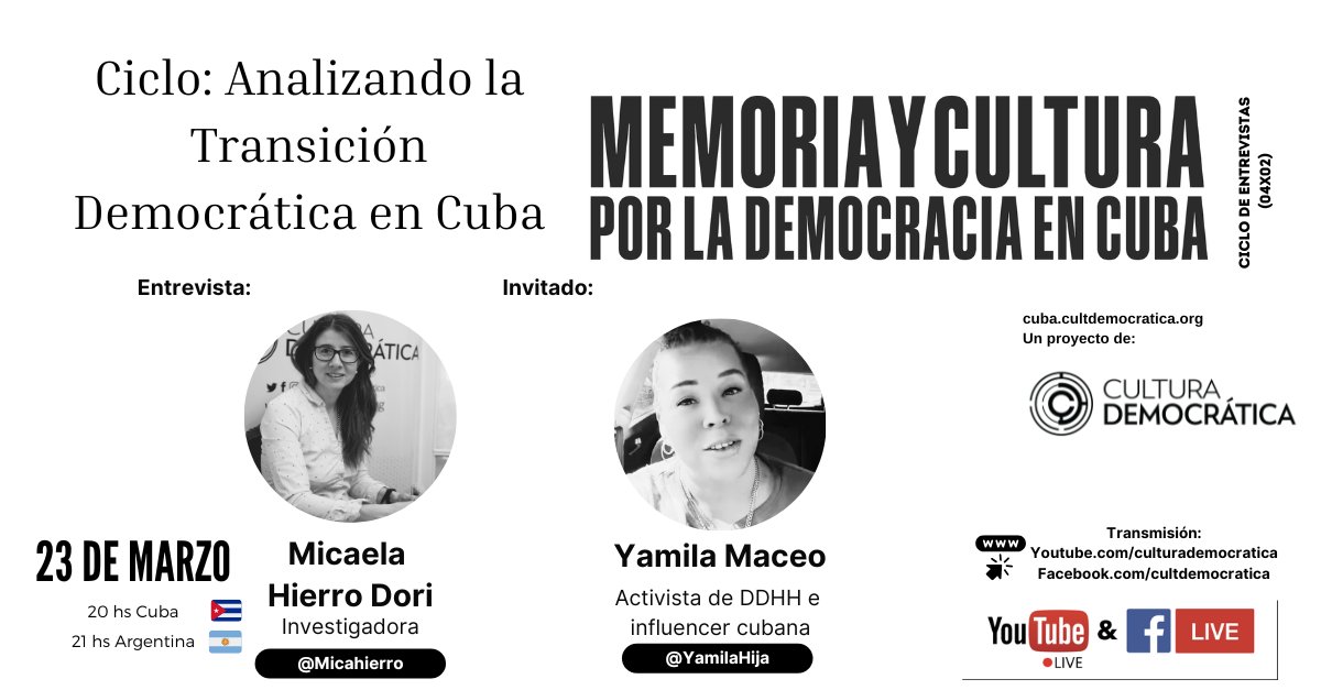 Cultura Democrática tweet media