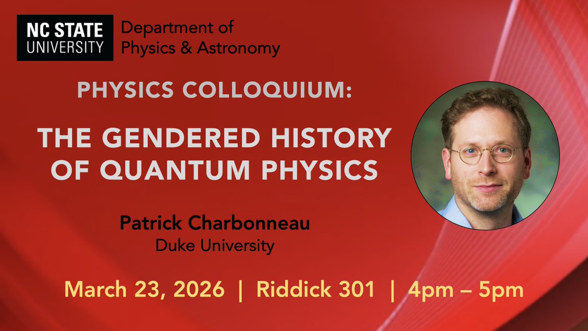 NC State Physics and Astronomy tweet media