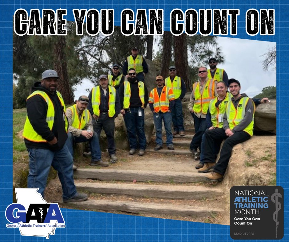 When every day is game day for teams that wear different uniforms... they get #CareYouCanCountOn from athletic trainers! #gATa #NATM2026 #AthleticTraining #AT4All #SupportHB314forAthleticTrainers <a href="/SEATA9/">SEATA District IX</a> @nata1950