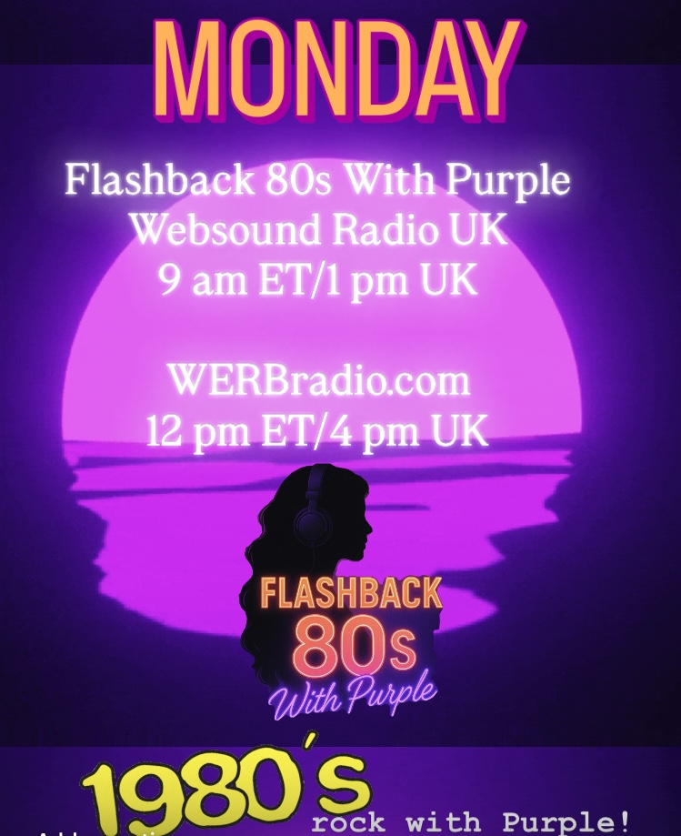 Flashback 80’s With Purple tweet media