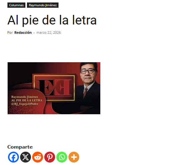 Espejo del Poder tweet media