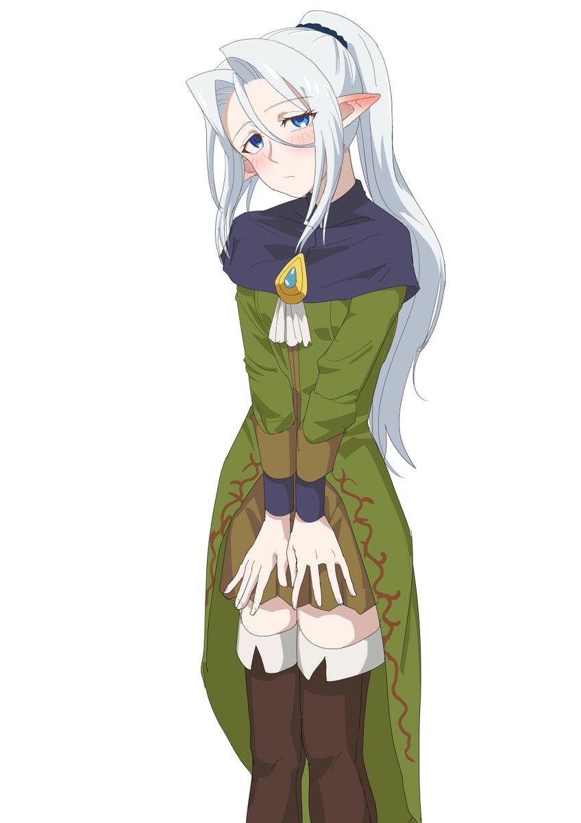 29歳独身中堅冒険者の日常のオリーヴちゃん
地味な服装ながらも見えるふとももが眩しい