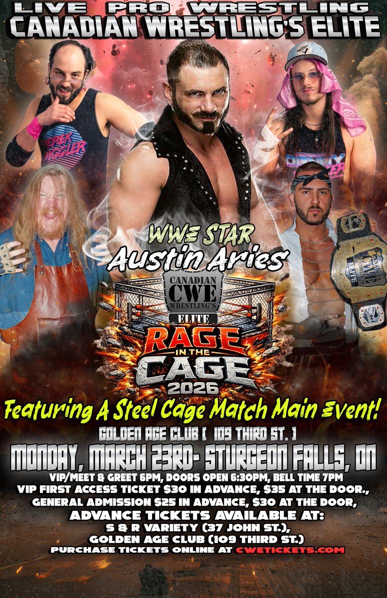 Canadian Wrestling's Elite tweet media