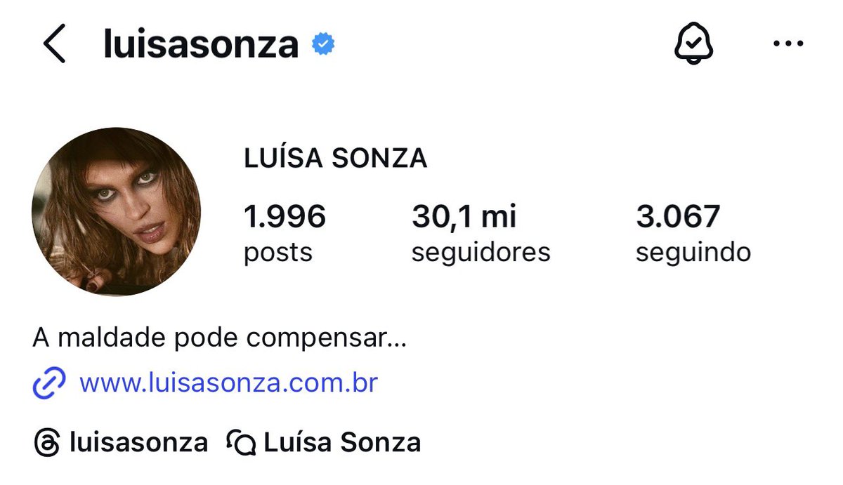 Luísa Sonza Brasil tweet media