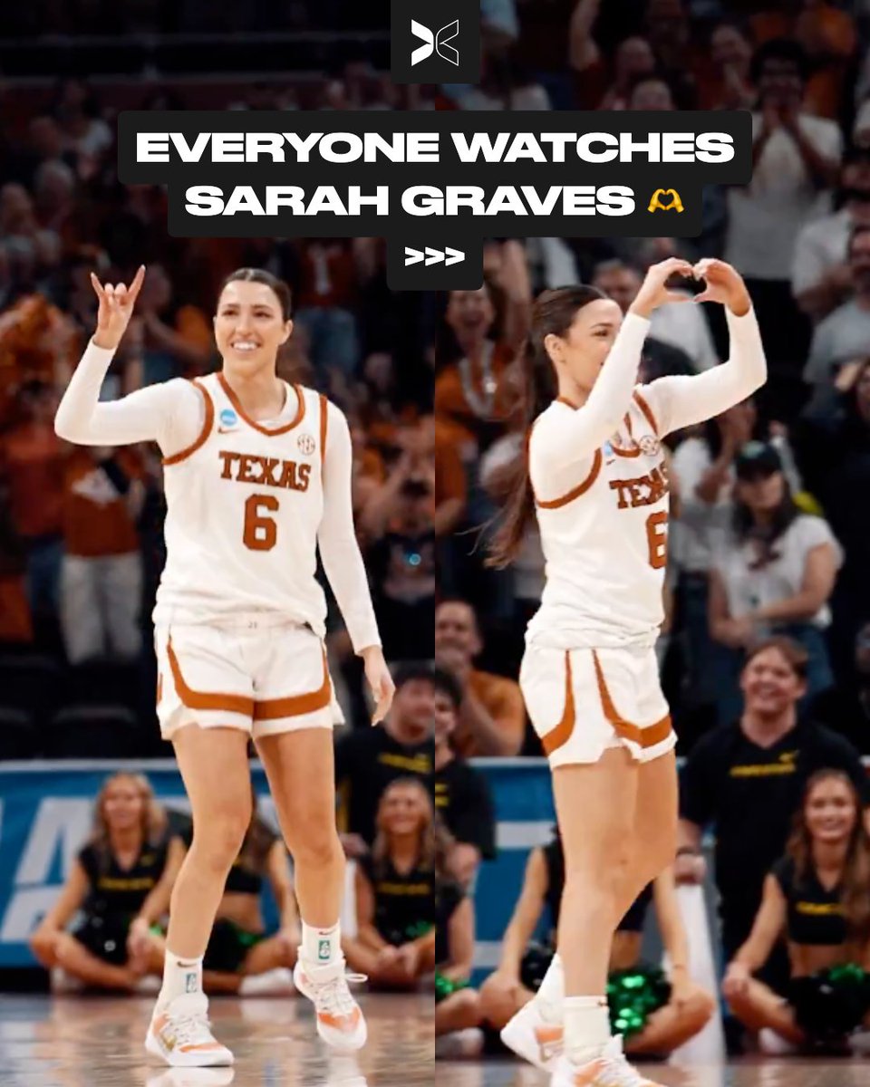 Some love for @sarahkgraves🫶💐 Sarah began her journey at @TexasWBB as a ...