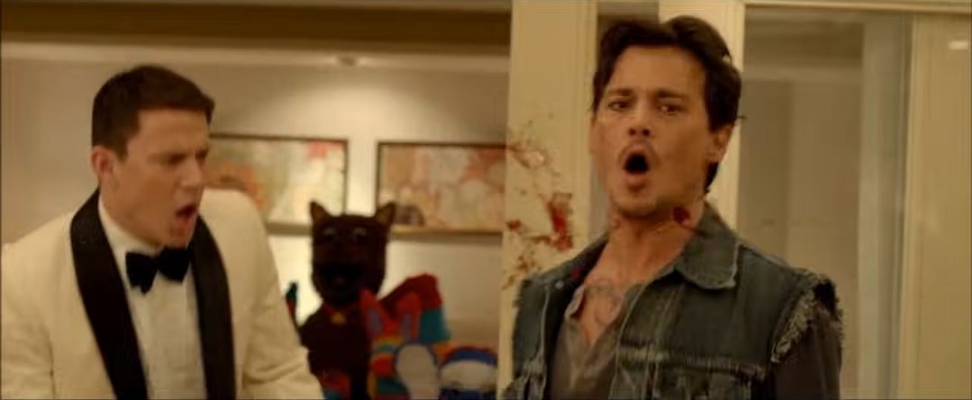 OilyWhisper68's tweet photo. Completely forgot that Johnny Depp got Kirked in 21 Jump Street https://t.co/SmpITAZJuX