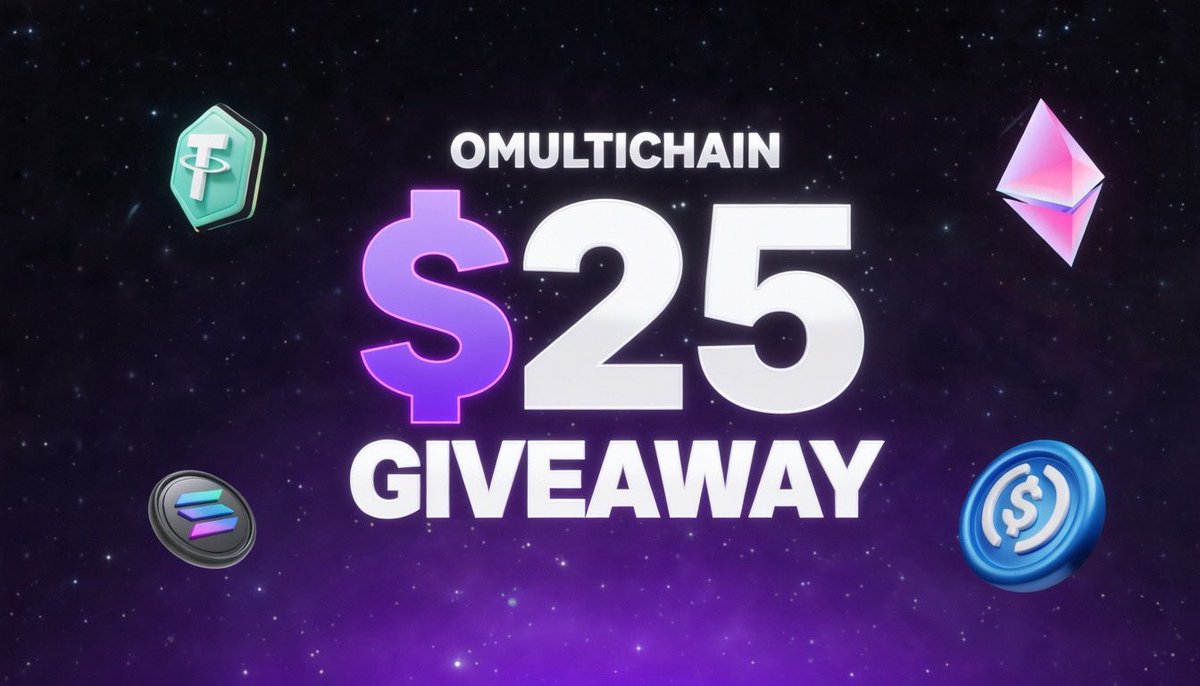 Giveaway! 🎉

▫️$25 in $USDT

1️⃣ like and RT
2️⃣ join the quoted giveaway👇($60)

ends in 8hrs - good luck🍀 #sponsored #ad