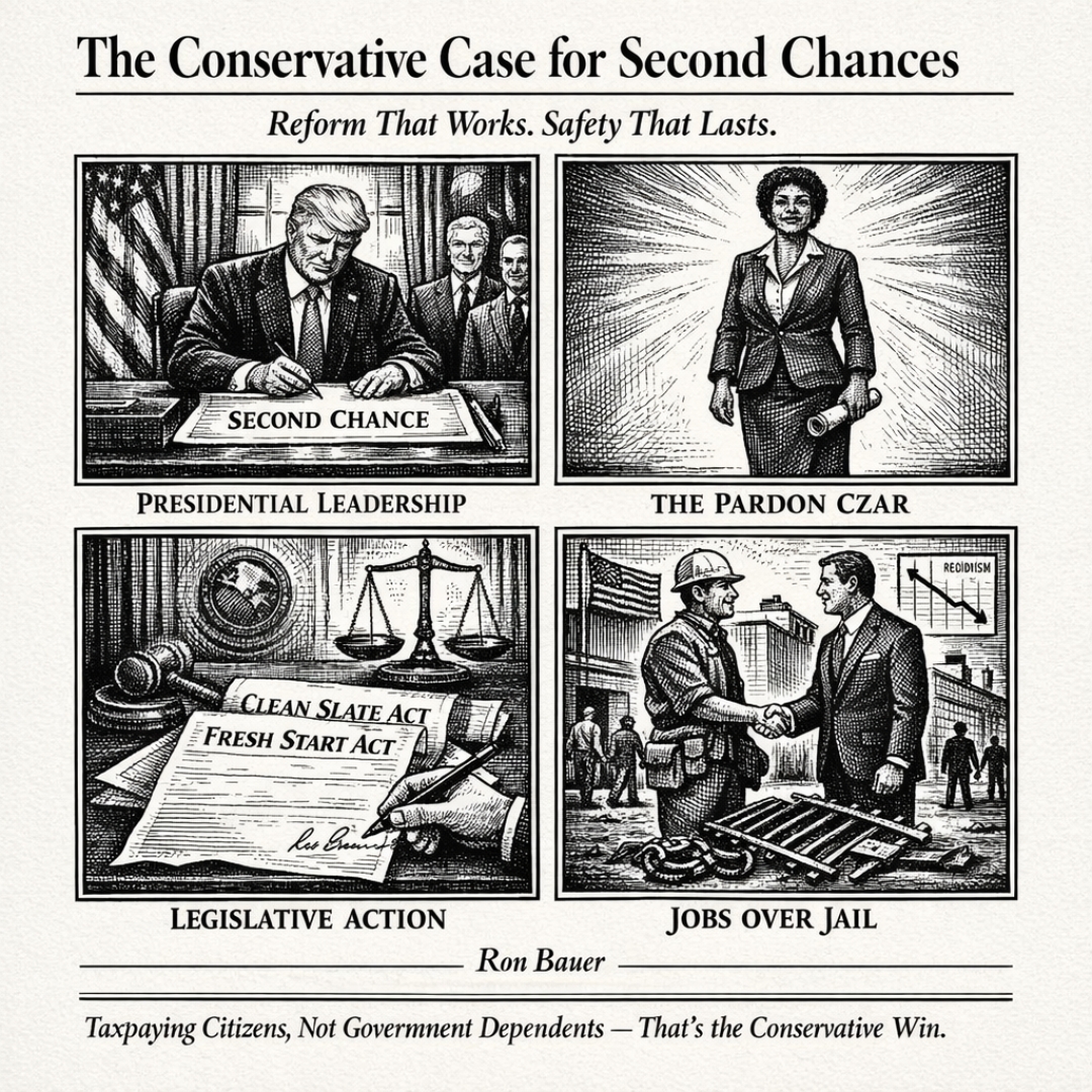 Trump is the best President for Criminal Justice Reform!

Returning citizens or the formerly incarcerated becoming taxpaying workers instead of government dependents is the ultimate conservative win.

The current strategy combines compassion with firm conservative values.

With
