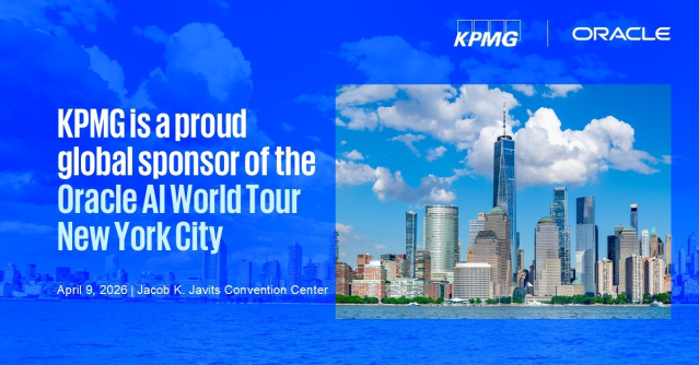 LisaDee333's tweet photo. AI is reshaping every industry! Join global sponsor #KPMG at the #Oracle AI World Tour in NYC on April 9. Experience the latest breakthroughs and gain the competitive edge your business needs to stay ahead. Don't miss out—secure your spot today! https://t.co/sTrvpm7EzQ https://t.co/1fH9HOIT2F
