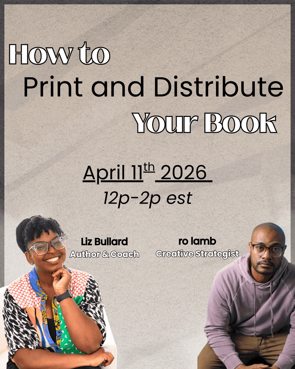 eReadsPodcast's tweet photo. How To Print and Distribute Your Book
https://t.co/eQjw7DBWlh 

It’s not a lecture, it’s space to strategize and play to get your book into readers hands. https://t.co/BoMb2qwldu
