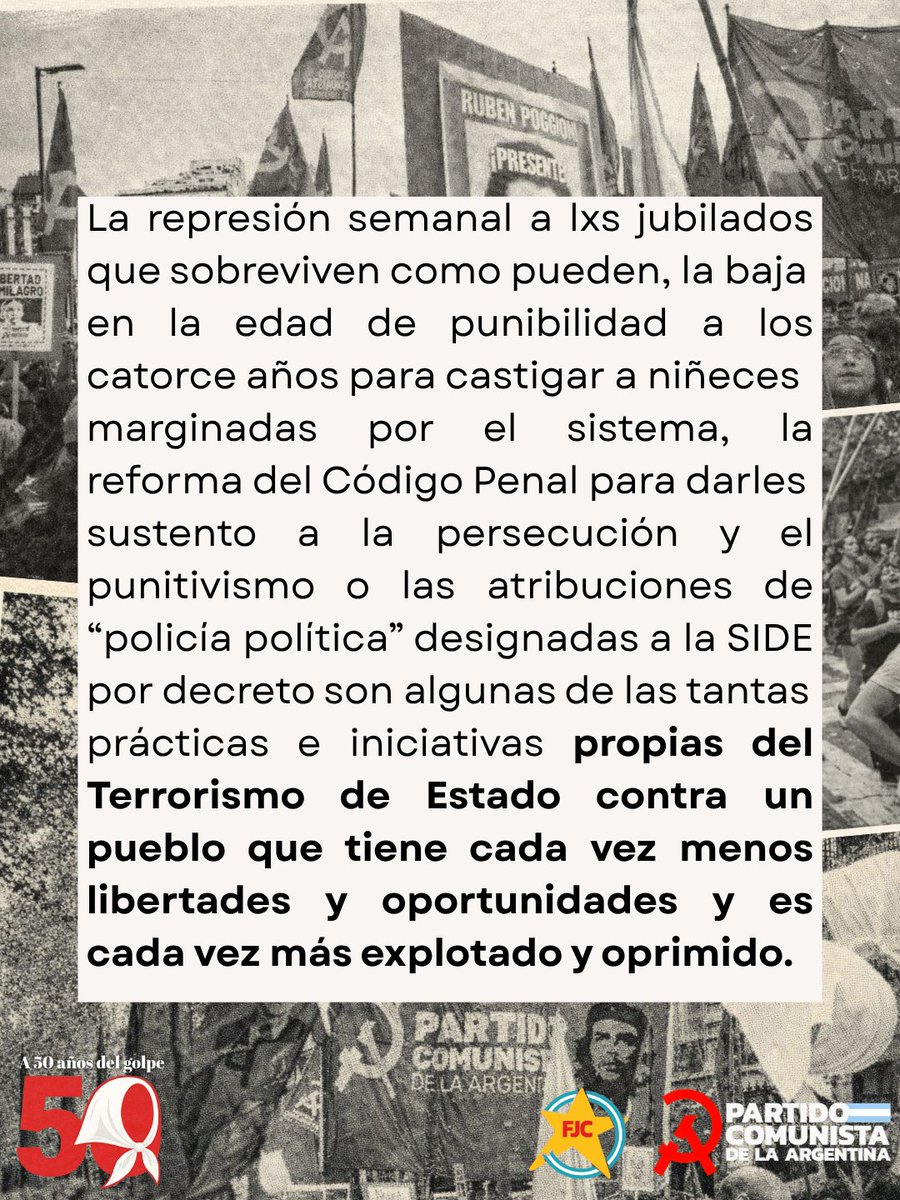 Partido Comunista de la Argentina - Cuenta Oficial tweet media