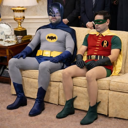 When you order Batman and Robin from temu