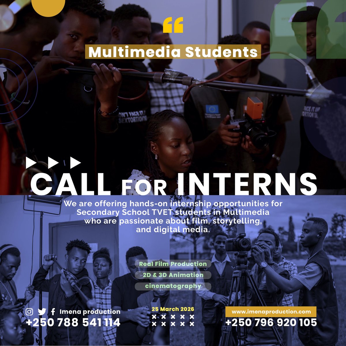 Imena Production tweet media