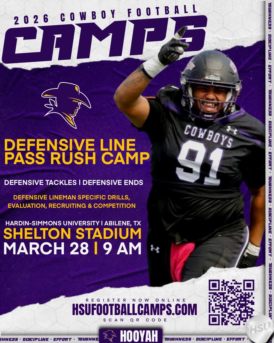 Hardin-Simmons Cowboy Football tweet media