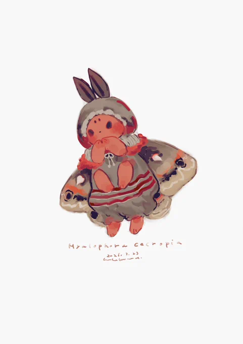 あんま似せて描けなくてくやしいな