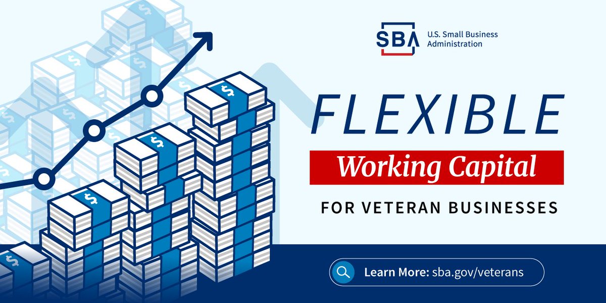 📊April is #FinancialLiteracyMonth.

<a href="/SBAgov/">SBA</a> understands that finding the right funding for your #VetBiz is important. That’s why the SBA offers resources such as 7(a) and 504 loan programs, grant opportunities, and loan education to help veteran entrepreneurs grow.

💼 Learn