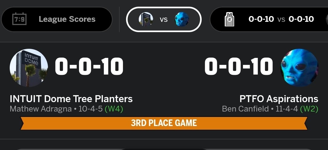 bowlerben's tweet photo. Important matchup this week.. @pablofindsout @PabloTorre https://t.co/AdsJ2vDF6b