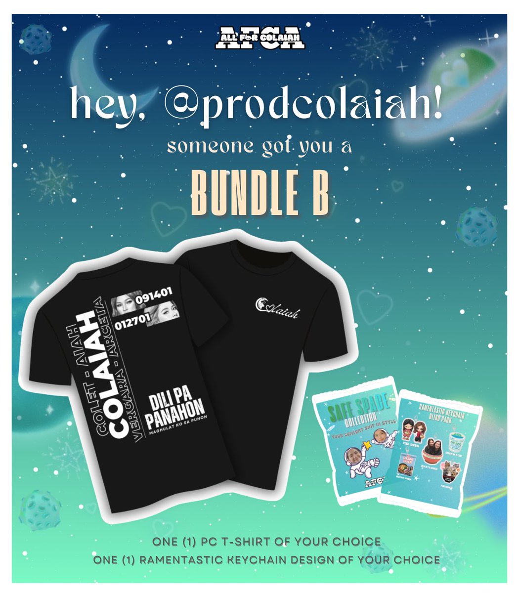 _allforcolaiah's tweet photo. Lucky winners, here you go! π€π«Ά @prodcolaiah @__choCOLET @rmtniaiah @dklbini
π: Congratulations in winning this time around - @B___K001
Please send @_AFCArt a dm to claim!
#SafeSpaceCollection
#AllForCOLAIAH https://t.co/tnTtfVZq7z
