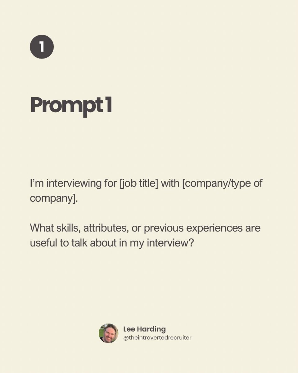 Lee Harding - The Introverted Recruiter tweet media