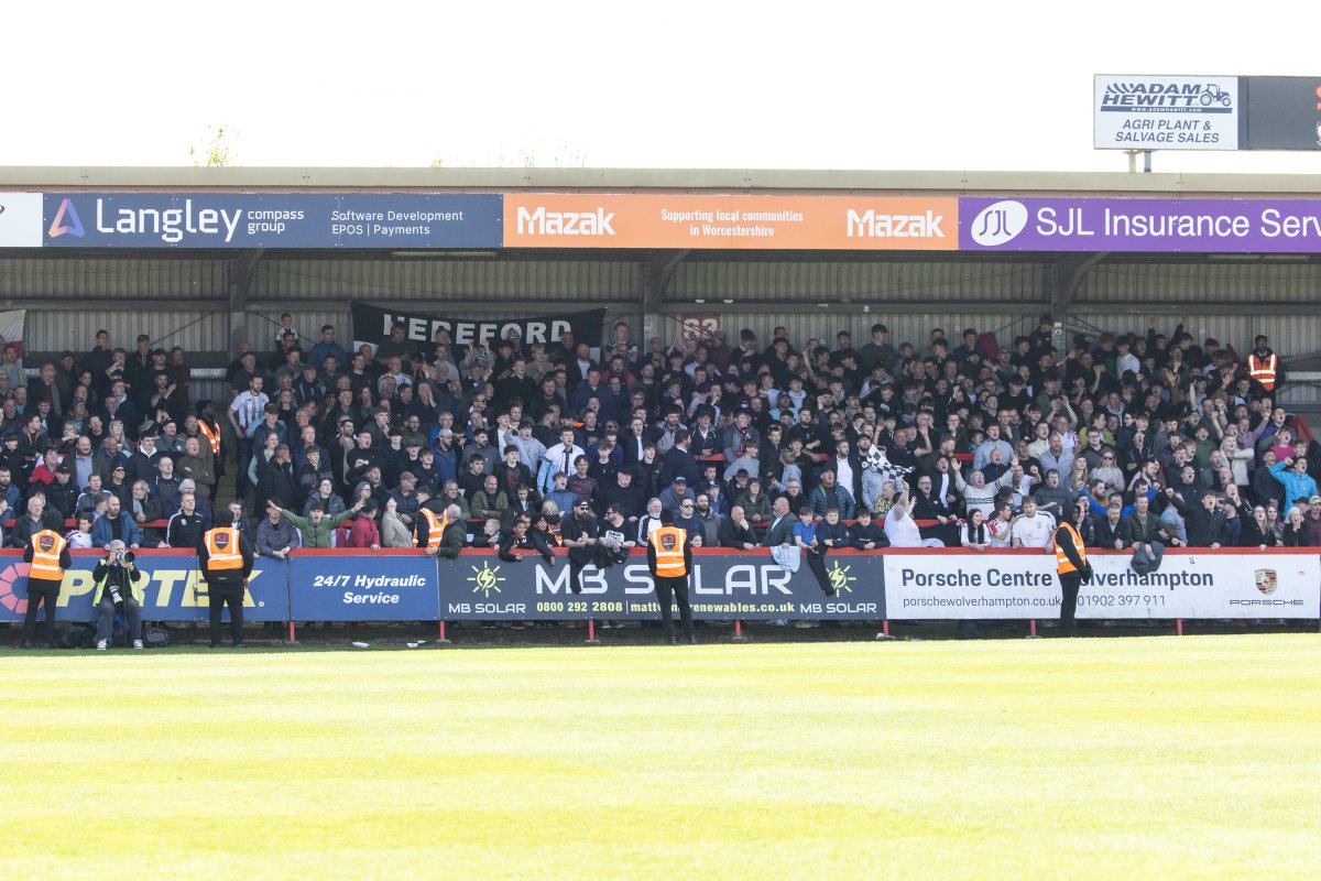 Hereford FC tweet media